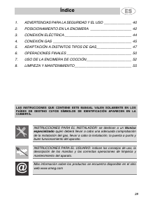 Manual de uso Smeg SE264SAV3 Placa
