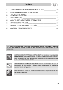 Manual de uso Smeg SE264SGH3 Placa
