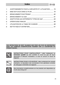 Mode d’emploi Smeg SE264SGH3 Table de cuisson