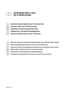 Manual de uso Smeg SE2664TCX Placa