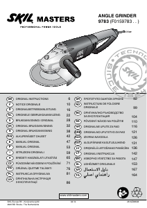 Наръчник Skil 9783 MA Ъглошлайф