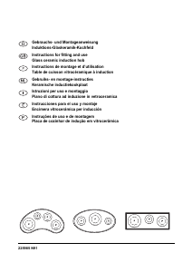 Manual de uso Smeg SE2931ID Placa