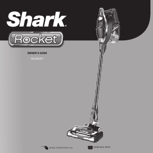 Manual Shark HV320UKT Rocket Vacuum Cleaner