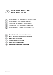 Manuale Smeg SE62CX Piano cottura