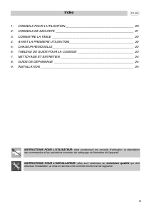 Mode d’emploi Smeg SE62X Table de cuisson