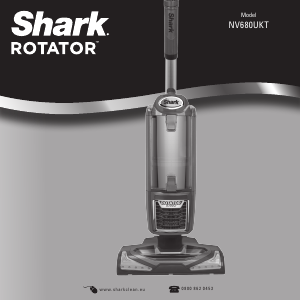 Manual Shark NV680UKT Vacuum Cleaner