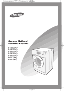 Kullanım kılavuzu Samsung B1245A Çamaşır makinesi