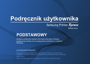 Instrukcja Samsung Xpress SL-M2022W Drukarka