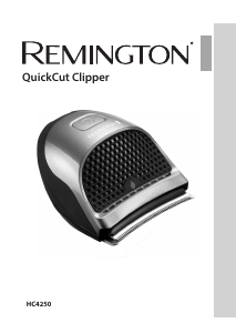 Руководство Remington HC4250 QuickCut Машинка для стрижки волос