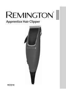 كتيب ماكينة قص الشعر HC5018 Apprentice Remington