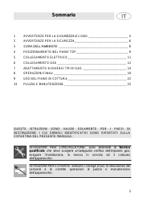 Manuale Smeg SE64SNX3 Piano cottura