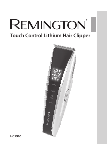 Instrukcja Remington HC5960 Touch Control Strzyżarka do włosów