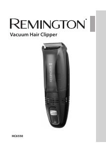 كتيب ماكينة قص الشعر HC6550 Vacuum Remington