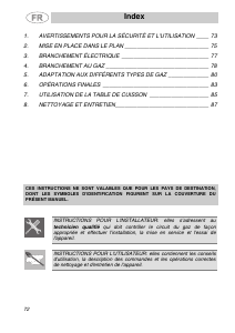 Mode d’emploi Smeg SE706S3 Table de cuisson