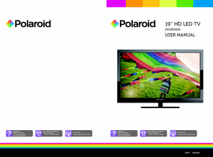 Bruksanvisning Polaroid 19GSR3000 LED TV