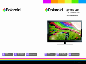 Bruksanvisning Polaroid 24GSR3000 LED TV