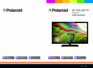 Bruksanvisning Polaroid 39GSR3000 LED TV