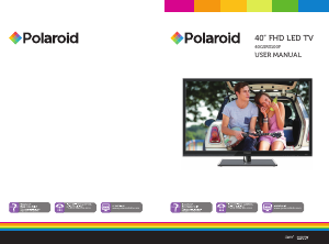 Bruksanvisning Polaroid 40GSR3100F LED TV