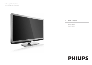 Mode d’emploi Philips 40PFL9604H Téléviseur LED