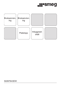 Bruksanvisning Smeg SI2M7643DW Kokeplate