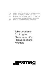 Manual de uso Smeg SI3633B Placa