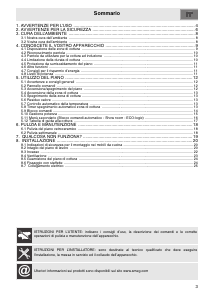 Manuale Smeg SI3950B Piano cottura