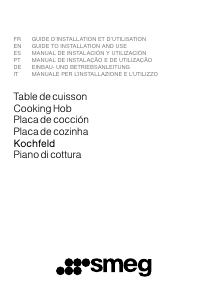 Manual de uso Smeg SI4631CB Placa
