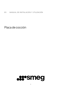 Manual de uso Smeg SI4641CB Placa