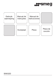 Manual de uso Smeg SI5632D Placa