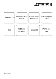 Mode d’emploi Smeg SI5632D Table de cuisson