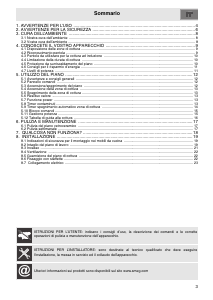 Manuale Smeg SI641ID2 Piano cottura