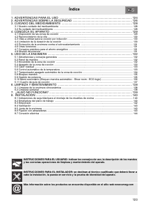 Manual de uso Smeg SI733D Placa