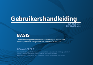 Handleiding Samsung CLP-365W Printer
