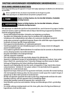 Brugsanvisning Smeg SIM562B Kogesektion