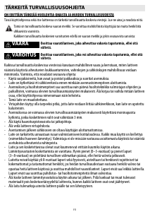 Käyttöohje Smeg SIM562FX Keittotaso