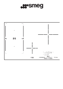 Bruksanvisning Smeg SIM581BSK Kokeplate