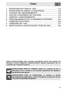 Manual de uso Smeg SPR876RAGH Placa
