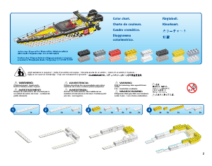 Bedienungsanleitung Mega Bloks set 9729 Probuilder Wave racer