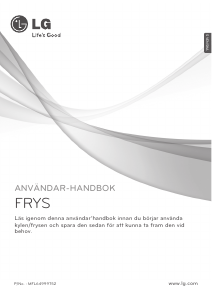 Bruksanvisning LG GF5237PZJZ Frys