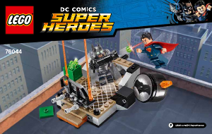 Manual de uso Lego set 76044 Super Heroes Choque de héroes