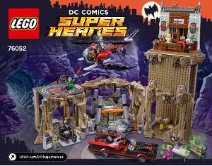 Руководство ЛЕГО set 76052 Super Heroes Пещера Бэтмена