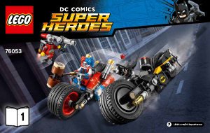 Manual Lego set 76053 Super Heroes Gotham City cycle chase