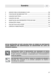 Manual Smeg SRV5761-5 Placa