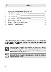 Manual de uso Smeg SRV876EB Placa