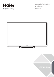 Mode d’emploi Haier 50D3505 Téléviseur LED
