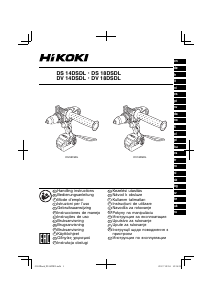 Használati útmutató Hikoki DS 14DSDL Fúró-csavarozó