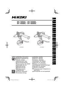 Handleiding Hikoki DS 14DSDL Schroef-boormachine