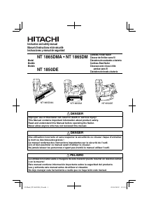 Handleiding Hitachi NT 1865DMA Spijkerpistool