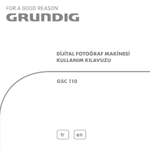 Manual Grundig GSC 110 Digital Camera