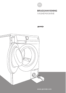 Brugsanvisning Gorenje W6543/S Vaskemaskine